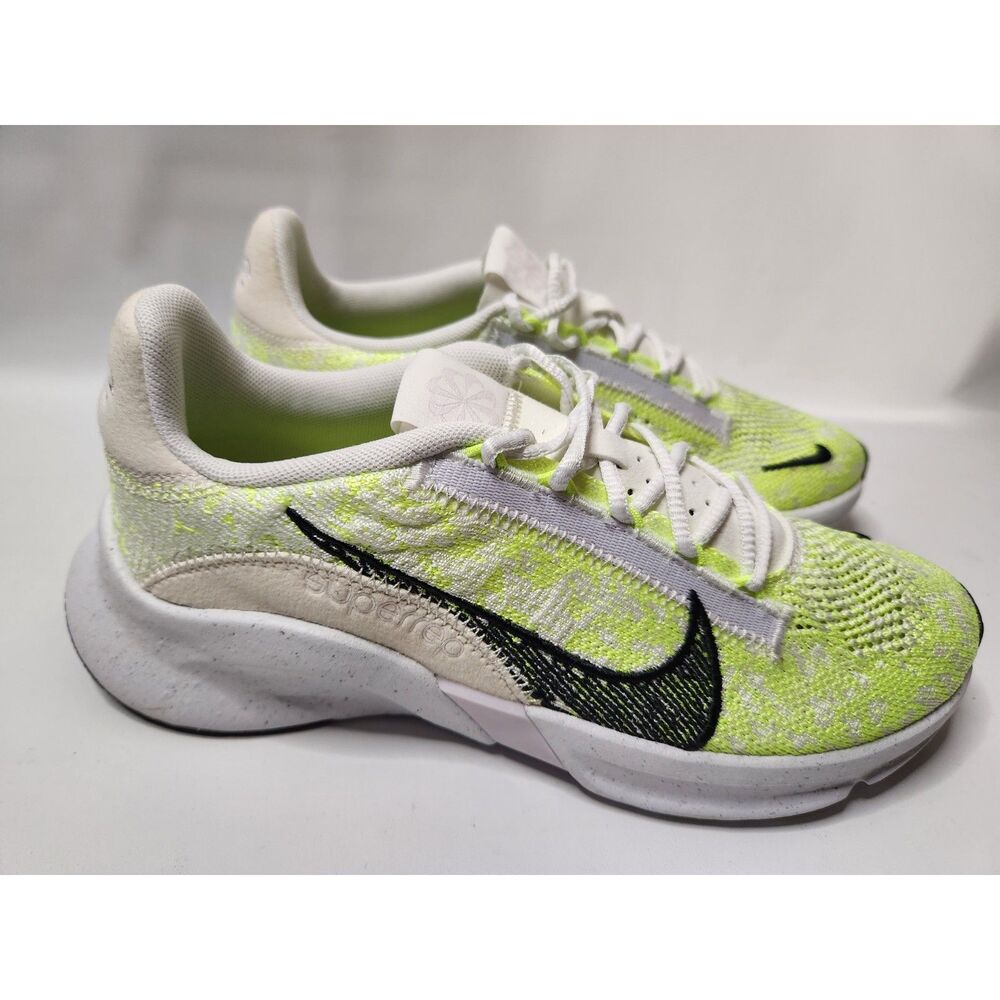 Nike SuperRep Go 3 NN FK Women’s 7 White Smoke Grey Phantom Training Sneakers